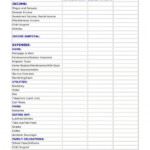 Home Buying Expenses Spreadsheet For Buying House Budget Spreadsheet
