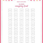 1 000 Emergency Fund Tracker FREE Printable Dave Ramsey Inspired