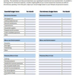 10 Retirement Household Budget Templates In PDF DOC Free Premium