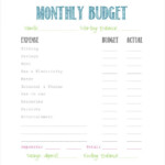 12 Simple Budget Templates Free Sample Example Format Download