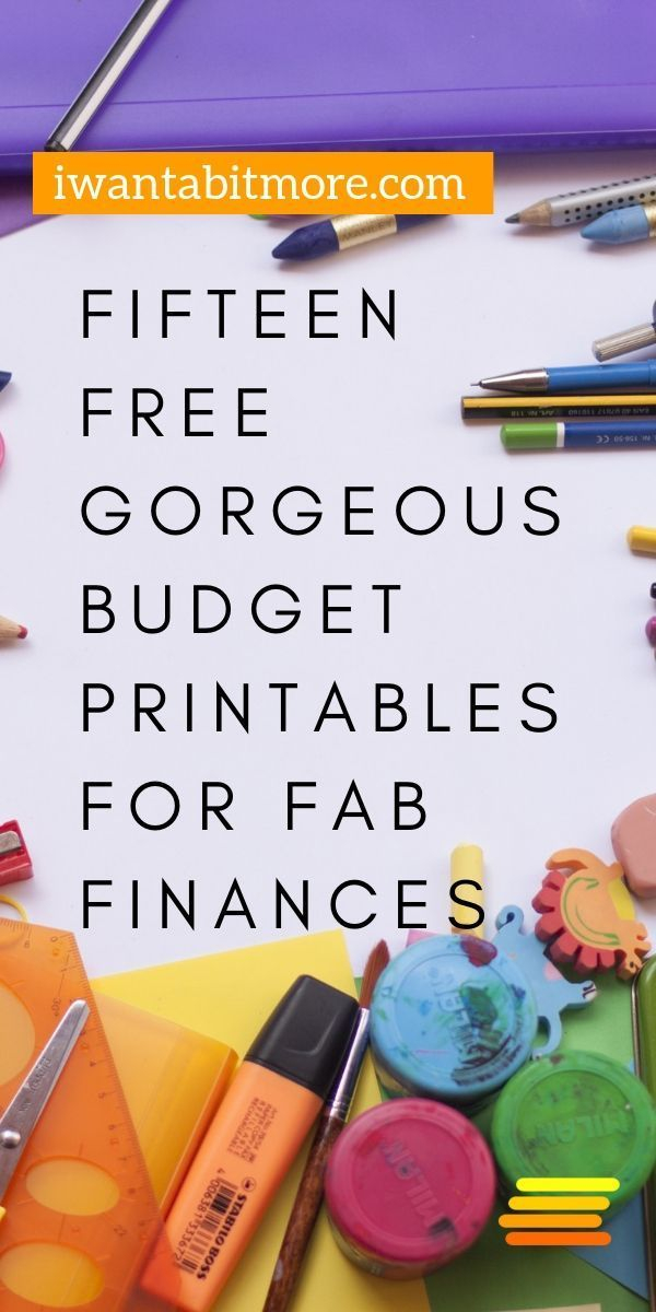 20 Gorgeous Free Budget Printables Budgeting Personal Finance Finance