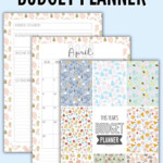 2023 Free Printable Monthly Budget Planner Cute Freebies For You In