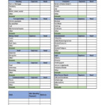 7 Household Balance Sheet Template Sample Templates Sample Templates