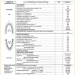 Bill Format For Dental Clinic And Denture Laboratory Dental Office With