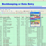 Bookkeeping Templates Excel Db excel
