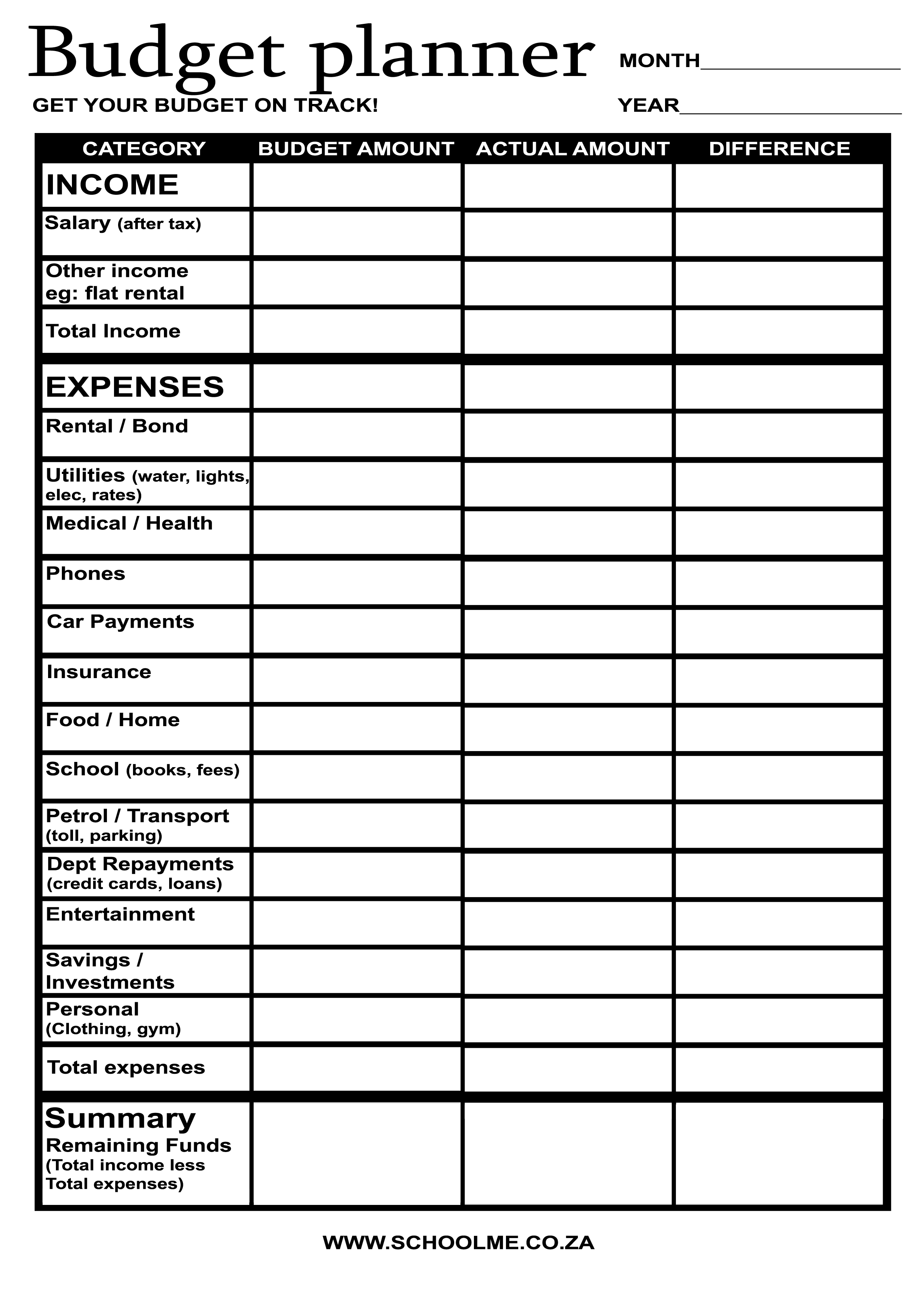 Budget Worksheet Lds My Worksheet Time