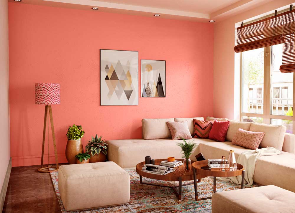 Coral Island Wall Painting Colour 2200 Paint Colour Shades By Asian Paints