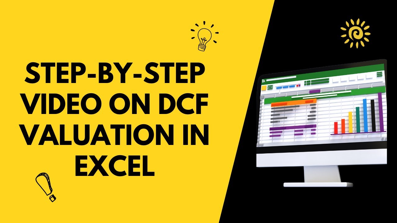 DCF Discounted Cash Flow Valuation In Excel Video YouTube