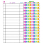 Download Bill Pay Checklist Template 26 Free Budget Printables