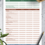 Download Printable Complex Budget Planner PDF