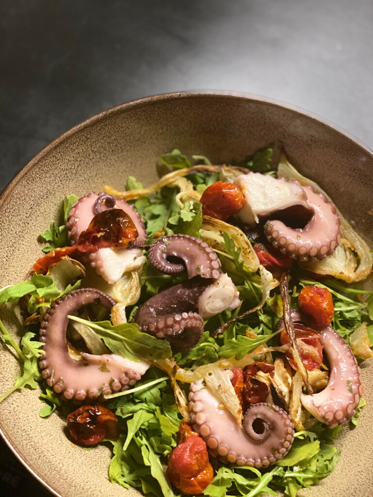 Easy Octopus Salad The Dexterous Diner