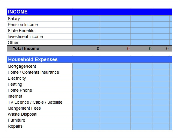 FREE 12 Personal Budget Samples In Google Docs Google Sheets Excel 