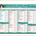 Free Family Budget Dave Ramsey Worksheet Zero Based Spreadsheet Zero