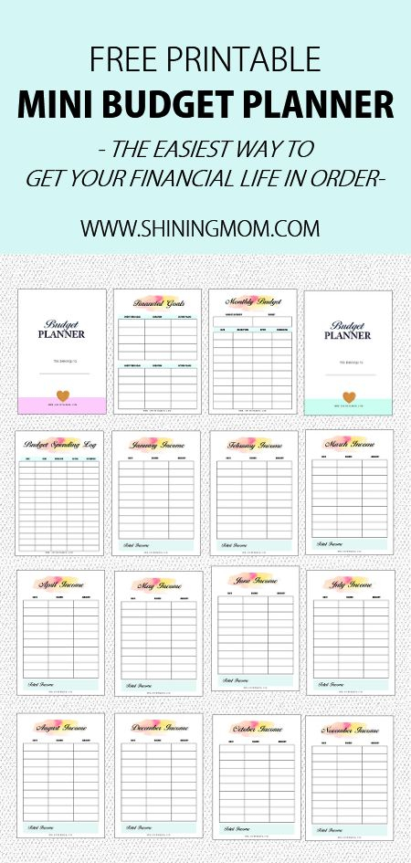 FREE Printable Budget Sheets 28 Brilliant Pages In A5 Size Budget 
