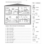 Furniture In The House Worksheet Free Esl Printable Worksheets Home