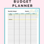 Household Budget Printable Kit More Than A Mom Of Three Budget