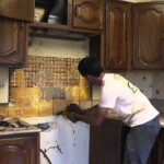 How To Install Granite Countertops On A Budget Part 1 Removing The