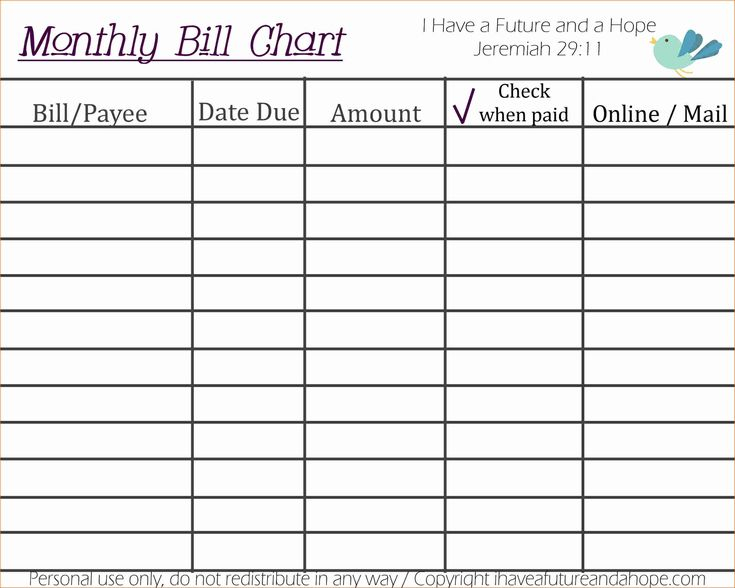 How To Make An Excel Spreadsheet For Monthly Bills Budget Spreadsheet 