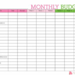 How To Save Money Using A Calendar Free Budget Printables Monthly