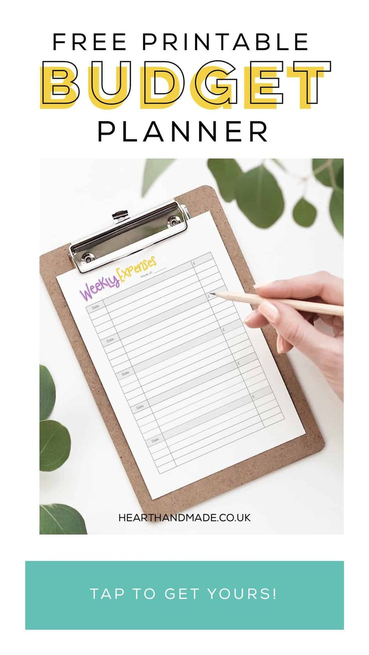 How To Start A Budget The Easiest Way Possible Budget Planner 