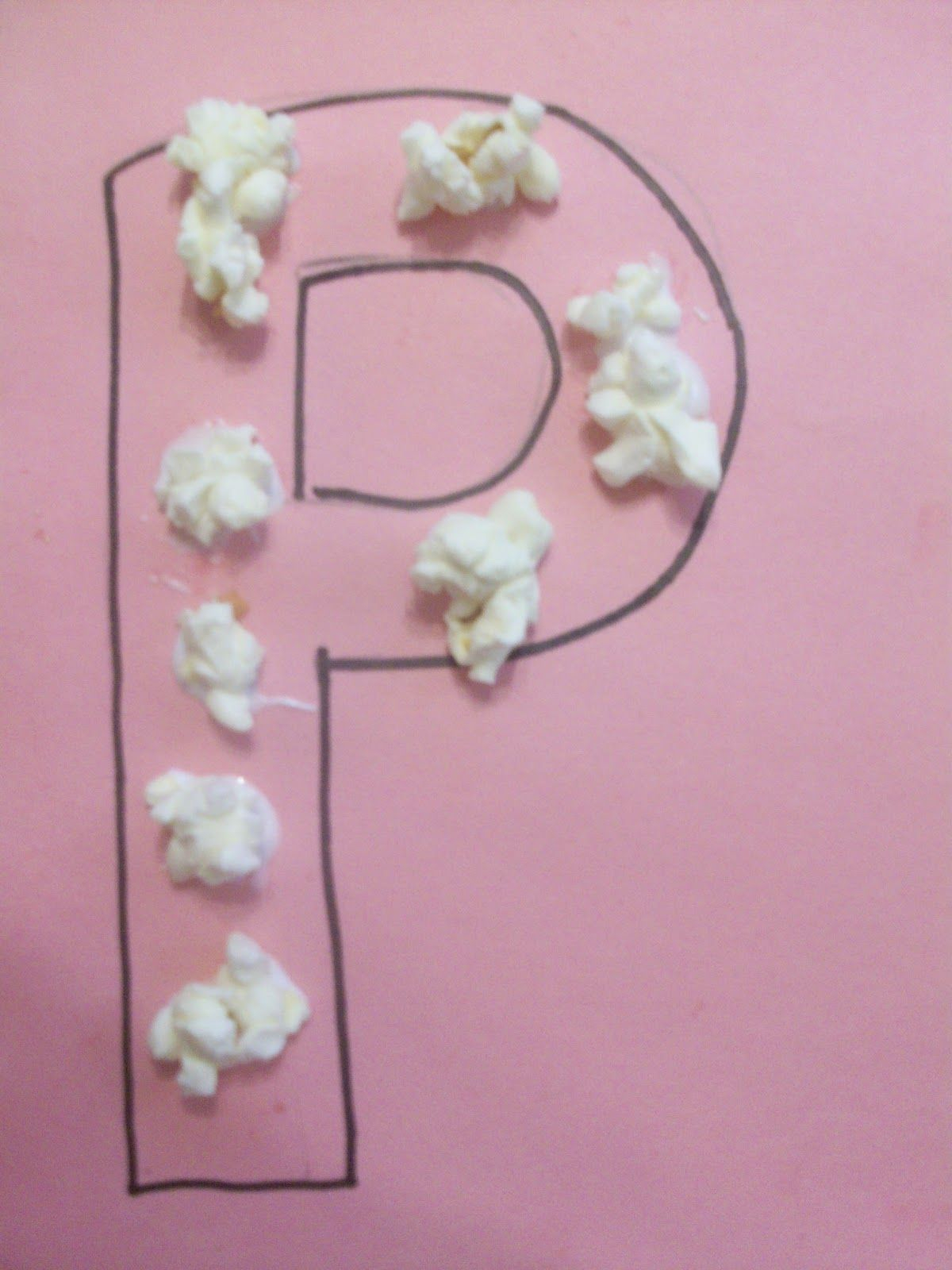Letter P Popcorn Tracing Worksheet Name Tracing Generator Free