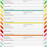 Medication List Printable Pdf Download