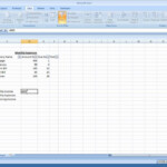 Microsoft Excel Creating A Simple Expense Sheet YouTube