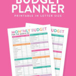 Monthly Budget Planner Cute Diaries In 2020 Budget Planner Monthly