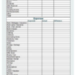 Monthly Household Budget Worksheet Free Printable Worksheet From