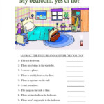 My Bedroom Worksheets 99Worksheets