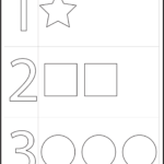 Numbers Preschool Worksheets Samples