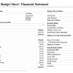 Personal Finance Budget Spreadsheet Excelxo