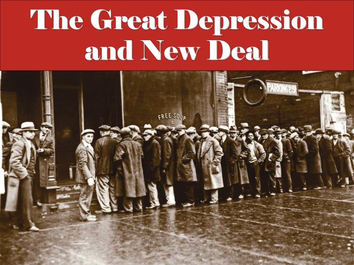 PPT The Great Depression And New Deal PowerPoint Presentation Free 