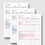 Printable Monthly Budget Planner Budget Planner Template Budget