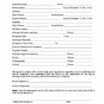 Sample Church Membership Form Template Lovely Policy And Procedure