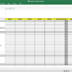 Sample Political Campaign Budget Excel Template Candidate Boot Camp