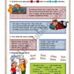 SHE HER HE Or HIS ESL Worksheet By Cli1