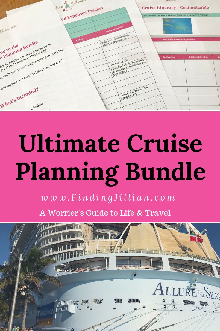 The Ultimate Cruise Planning Bundle Free Printables Include Budget