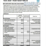 Travel Budget Templates 11 Free PDF Word Format Download Free