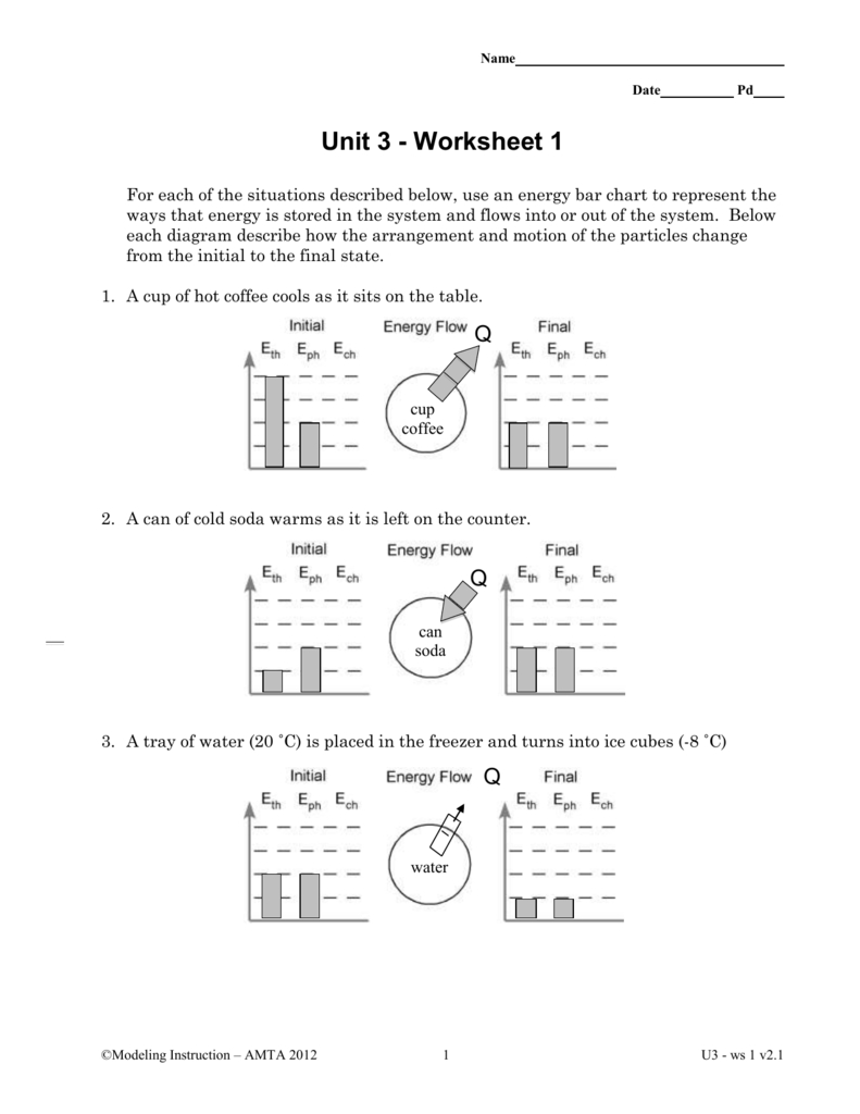 Unit 3 Worksheet 1 Db excel