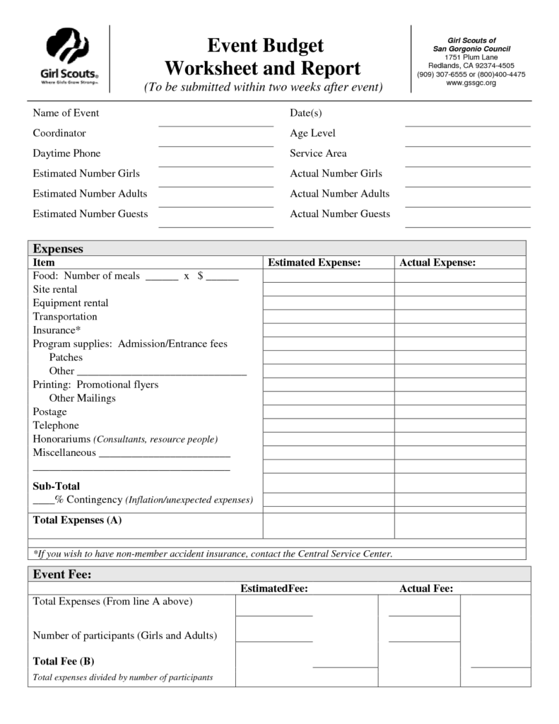 Scope Of Work Template Girl Scouts Girl Scout Activities Girl Scout 