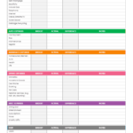 Simple Monthly Budget Worksheet Printable Tnlasopa